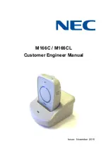 NEC M166C Customer Engineer Manual preview