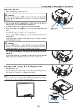 Preview for 30 page of NEC M230X User Manual