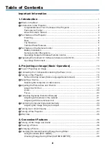 Preview for 8 page of NEC M271W User Manual