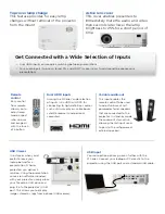 Preview for 3 page of NEC M282X Brochure & Specs