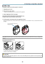 Предварительный просмотр 41 страницы NEC M282X User Manual