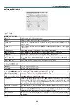 Предварительный просмотр 61 страницы NEC M282X User Manual