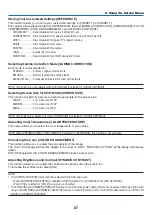 Предварительный просмотр 98 страницы NEC M282X User Manual