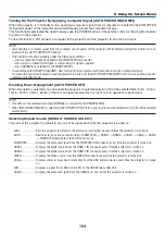 Предварительный просмотр 115 страницы NEC M282X User Manual