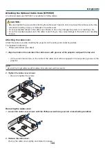 Предварительный просмотр 155 страницы NEC M282X User Manual