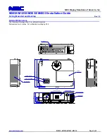 Предварительный просмотр 3 страницы NEC M283X Installation Manual