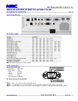 Предварительный просмотр 6 страницы NEC M283X Installation Manual