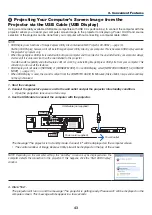 Предварительный просмотр 54 страницы NEC M283X User Manual