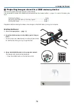 Предварительный просмотр 86 страницы NEC M283X User Manual