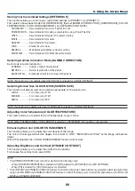 Предварительный просмотр 99 страницы NEC M283X User Manual