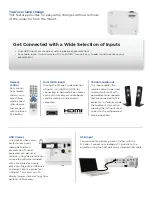 Preview for 3 page of NEC M332XS Brochure & Specs