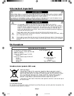 Preview for 150 page of NEC M40 - MULTEOS - 40" LCD TV User Manual