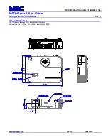 Preview for 3 page of NEC M402H Installation Manual