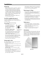 Preview for 10 page of NEC M40B-AV - 40" LCD Flat Panel Display User Manual