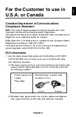 Preview for 4 page of NEC M6JNL1501 User Manual