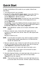 Preview for 7 page of NEC M6JNL1501 User Manual