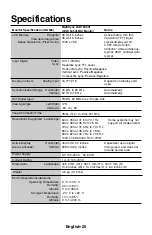 Preview for 21 page of NEC M6JNL1501 User Manual