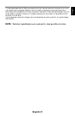 Preview for 22 page of NEC M6JNL1501 User Manual