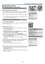 Preview for 25 page of NEC MC302X User Manual