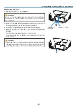 Preview for 27 page of NEC MC302X User Manual