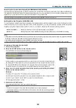 Preview for 79 page of NEC MC302X User Manual