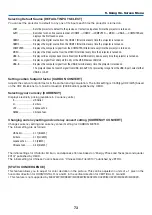 Preview for 84 page of NEC MC302X User Manual