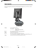 Preview for 16 page of NEC MD205MG-1 - MultiSync - 20.1" LCD Monitor Installation & Maintenance Manual