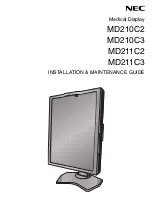 Preview for 1 page of NEC MD210C3 Installation & Maintenance Manual