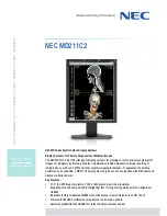 Preview for 1 page of NEC MD211C2 Technical Specifications