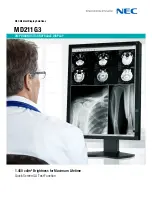 NEC MD211G3 Brochure & Specs preview
