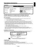 Предварительный просмотр 5 страницы NEC MD211G3 Installation & Maintenance Manual