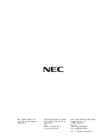 Preview for 22 page of NEC MD211G5 User Manual