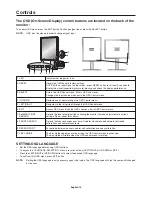Предварительный просмотр 12 страницы NEC MD213MC - MultiSync - 21.3" LCD Monitor Installation And Maintenance Manual