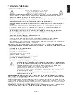 Предварительный просмотр 8 страницы NEC MD215MG Installation & Maintenance Manual