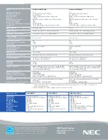 Preview for 4 page of NEC MD21GS-2MP-BK-BB Brochure & Specs