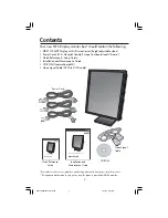 Preview for 5 page of NEC MD21GS-2MP-BK-CB2 - MultiSync - 21.3" LCD Monitor Quick Reference Manual
