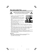 Preview for 10 page of NEC MD21GS-2MP-BK-CB2 - MultiSync - 21.3" LCD Monitor Quick Reference Manual