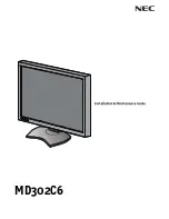 Preview for 1 page of NEC MD302C6 Installation & Maintenance Manual