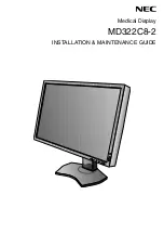 Preview for 1 page of NEC MD322C8-2 Installation & Maintenance Manual