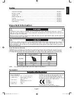 Preview for 3 page of NEC MD461OR Quick Reference Manual