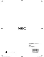 Preview for 44 page of NEC MD461OR Quick Reference Manual