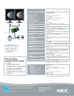Preview for 2 page of NEC MDG5MP-BNDL Brochure & Specs