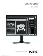 NEC MDview 193 User Manual preview