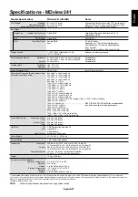 Preview for 29 page of NEC MDview Series User Manual