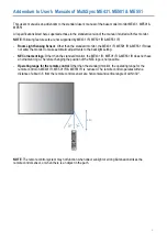 Preview for 3 page of NEC ME Series User Manual