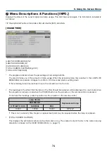 Предварительный просмотр 85 страницы NEC ME342U User Manual