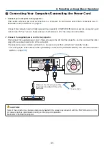 Предварительный просмотр 22 страницы NEC ME401X User Manual