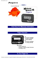 Preview for 1 page of NEC MESSAGE MAKERII Owner'S Manual