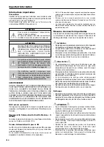 Preview for 4 page of NEC MM2000 User Manual