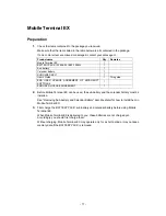 Preview for 12 page of NEC MOBILE TERMINAL EX User Manual